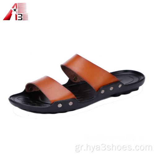 Μόδα EVA Soft Sole προσαρμοσμένο λογότυπο ανδρικά σανδάλια